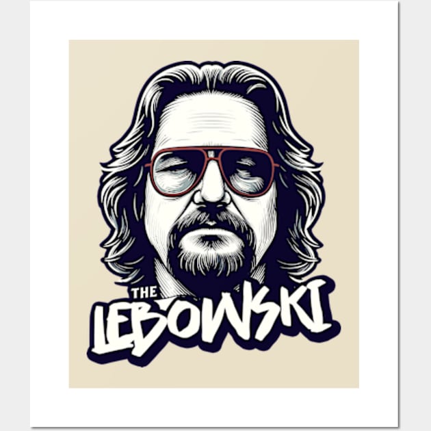 The Lebowski Face Wall Art by elegantelite